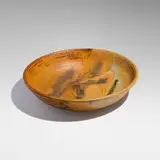 Large bowl by Toshiko Takaezu, c. 1978, glazed stoneware, sold Oct 2025