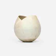 Tulip Pot by John Ward, c. 1995, glazed stoneware, sold Oct 2025