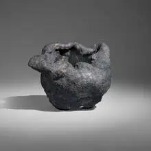 Yuji Ueda, Untitled, 2018, partially glazed anagama-fired stoneware