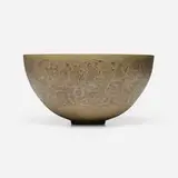 Edwin Scheier, Early and Large bowl, c. 1953, glazed stoneware