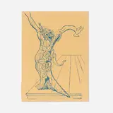 Max Ernst, Elektra (for XXe Siècle No. 5-6), 1938, lithograph
