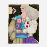 Richard Lindner, Untitled (for XXe Siècle No. 42), 1974, lithograph in colors
