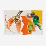 Marc Chagall, Untitled (for XXe Siècle No. 26), 1966, lithograph in colors