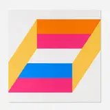 Charles Hinman, Untitled (from the On the Bowery portfolio), 1971, screenprint in colors