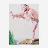 Yue Minjun, Untitled (Smile-ism No. 6), 2006, lithograph in colors
