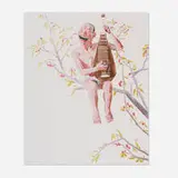 Yue Minjun, Untitled (Smile-ism No. 12), 2006, lithograph in colors