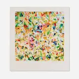 John Chamberlain, Seawater #63, 1998, screenprint in colors