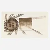 James Rosenquist, Gravity Feed (2nd state), 1978, etching and aquatint on Pescia Italia
