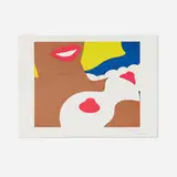Tom Wesselmann, Nude, lithograph in colors