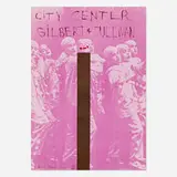 Jim Dine, City Center, Gilbert & Sullivan, 1968, screenprint and offset lithograph in colors