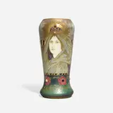 Fine Allegory of Russia Amphora vase by Stellmacher Nikolaus Kannhäuser, sold Nov 2023