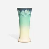 Elizabeth N. Lincoln for Rookwood Pottery, Vellum vase with dogwood blossoms