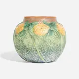 Roseville Pottery, Sunflower vase, model 489-7