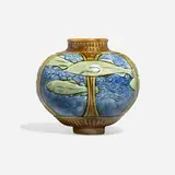 Stephanie Young for Calmwater Design, Vase with swimming fish