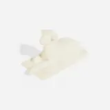 Rare Ivory Mat production reclining lamb paperweight by David Warren Seyler for Rookwood Pottery, sold Nov 2023