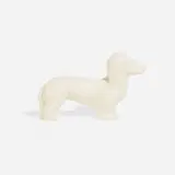 Ivory Mat production Art Deco Dachshund paperweight by Louise Abel for Rookwood Pottery, sold Nov 2023