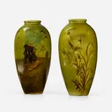 E. & W. Bennett Pottery, Vases, set of two
