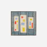 Burgoyne Diller, Untitled, colored pencil on paper