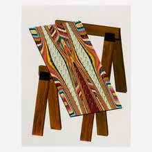 Henry Gunderson, Untitled, acrylic on paper