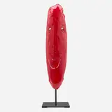 William J. O'Brien, Red Face, 2011, powder-coated steel