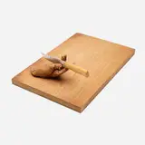 Juan Muñoz, Cutting Board, 2001, walnut, carved wood