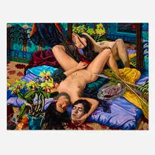 Richard Willenbrink, Salomé, 1992, oil on canvas