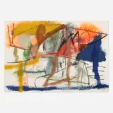 William Quigley, Untitled, 1989, acrylic, charcoal, spray paint and graphite on paper