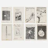 Raymond Pettibon, Collection of eight zines, 1984-91, staple-bound offset lithographs