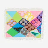 Judy Ledgerwood, Aunt Susan's Quilt, 2006, acrylic on paper