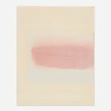 Sylvia Plimack Mangold, Untitled, 1977, mixed media and collage on paper