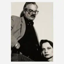 John Coplans, Portrait of Tom Garver and Natasha Nicholson in the Bowery Studio, NYC, 1984, gelatin silver print