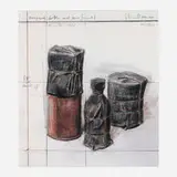Christo & Jeanne-Claude, Wrapped Bottle and Cans, Project 1958-2004