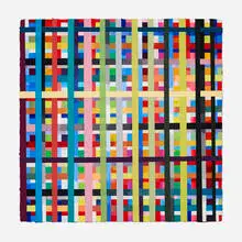 Gary Lang, Mirroring Seams #3, 1994, acrylic on board