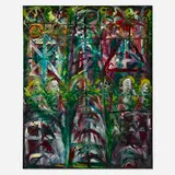 Luciano Lattanzi, Untitled, 1959, oil on canvas board