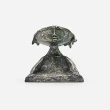 Niño by Ángel Botello, bronze with silver patina, sold May 2024