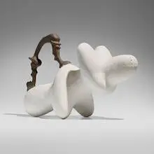 Saint Clair Cemin, Disposable Talc Container, 1987-88, ceramic, bronze