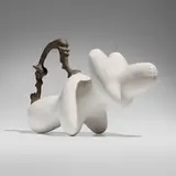 Saint Clair Cemin, Disposable Talc Container, 1987-88, ceramic, bronze