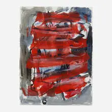 Jon Pestoni, Untitled, 2012, gouache on BFK Rives