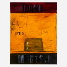 Blair Bradshaw, Idaho Martsch, 1999, oil on canvas