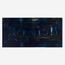 Blair Bradshaw, Napthalene, 1999, oil on canvas