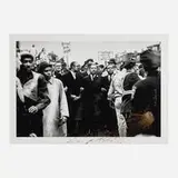 Thierry Guetta, March for Love, 2017, screenprint with hand-painted elements
