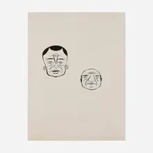 Barry McGee, Untitled, c. 1995, ink on paper
