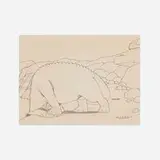 Winsor McCay, Gertie the Dinosaur, c. 1914, ink on paper