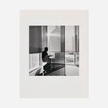 Kathy Ryan, Portrait of Jason, 2016, gelatin silver print, bound printed paper