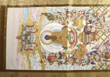 Buddha by Japanese School, Ink and color scroll on paper, dated 1935, sold Apr 2013