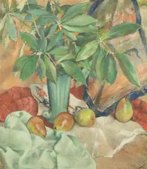 Gustav Trois, Still Life with Vase and Pears, He won dozens of art awards, including several first prizes in the Washington Watercolor Society shows