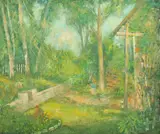 Gustav Trois, Back Yard Spring Garden