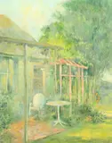 Gustav Trois, Patio Before Restoration