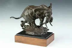 Edward Fraughton, The Elephant, Bronze - Height: 10 in