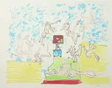 Roberto Matta, Fog Gog Magog (Plate 6) 1971